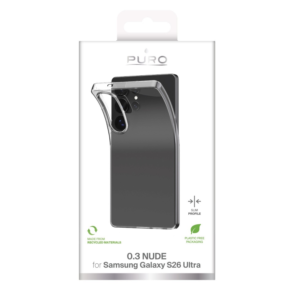 Puro kaitsekest Samsung Galaxy S26 Ultra TPU Ultra-Slim Transparent