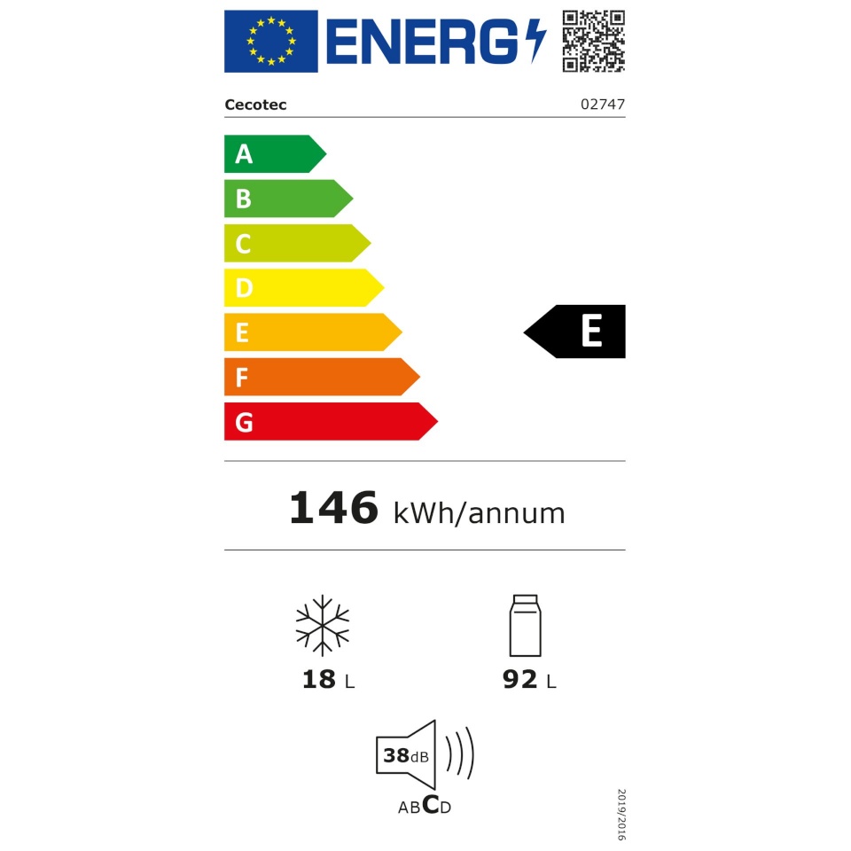 Cecotec jahekapp Frigorfico Bolero Cool- Market TT Origin 110 beež E