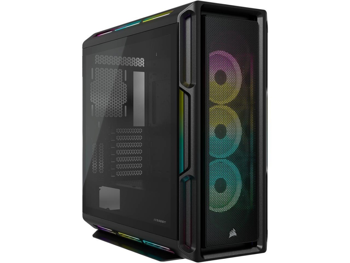 Corsair korpus iCUE 5000T RGB (Tempered Glass) must