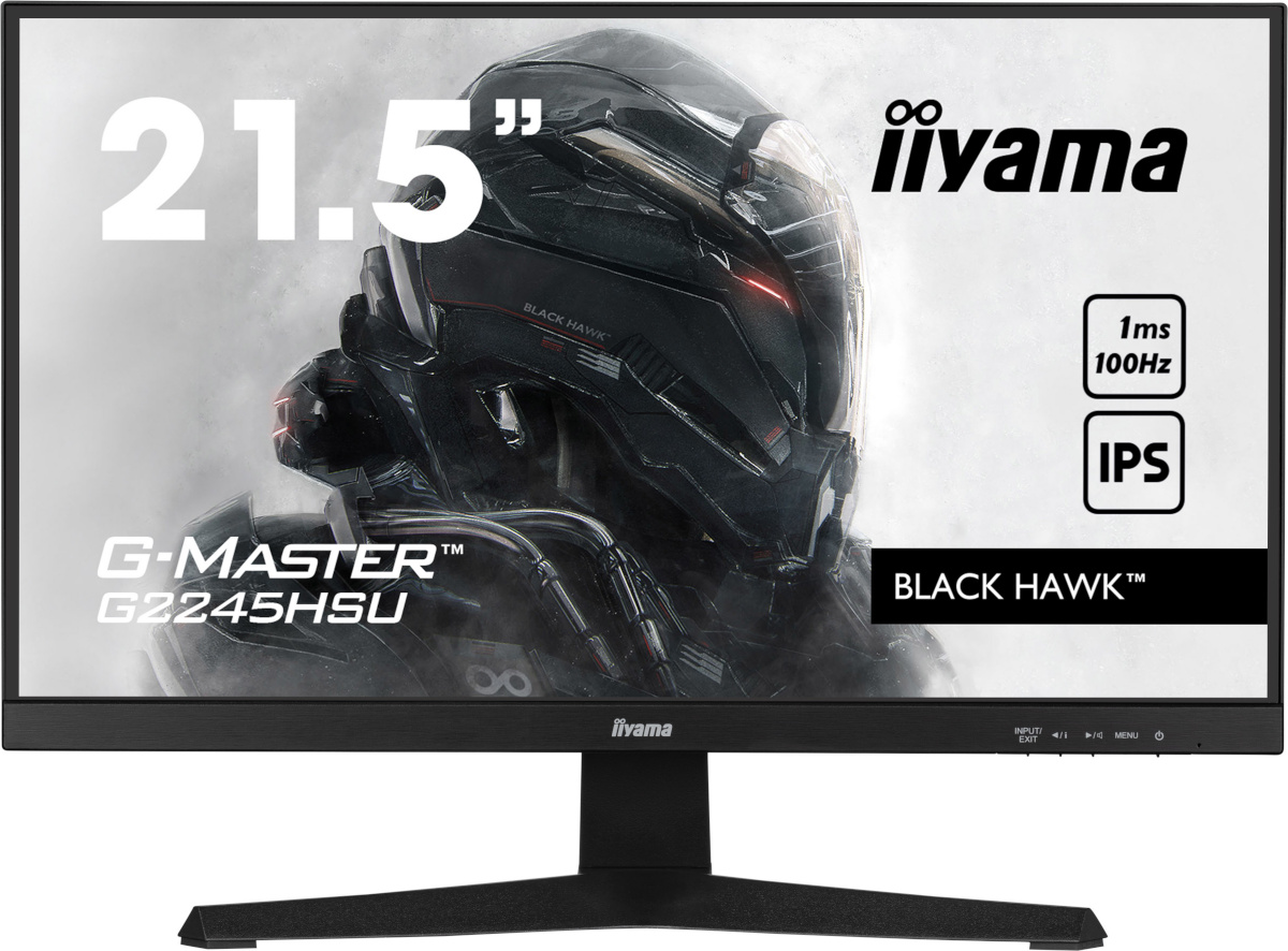 iiyama monitor 54.5cm (21.5") G2245HSU-B2 16:9 HDMI+DP+2xUSB IPS