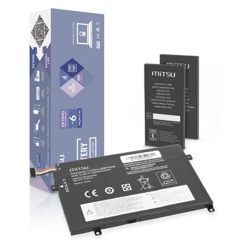Mitsu sülearvuti aku MITSU LENOVO THINKPAD 3650mAh 10,95V