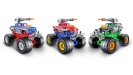Metalmash METAL MACHINES Monster Truck S1 mudelauto koos lasku, assortii, 6792
