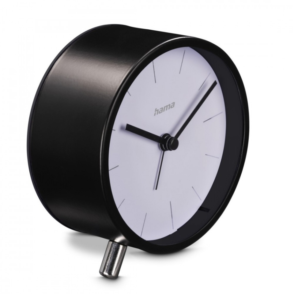 Hama äratuskell Flores Radio Alarm Clock, must