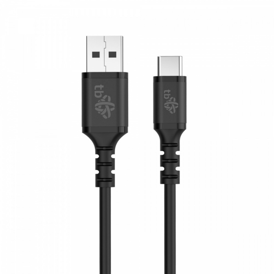 TB kaabel USB-USB C Cable 50 cm silicone must