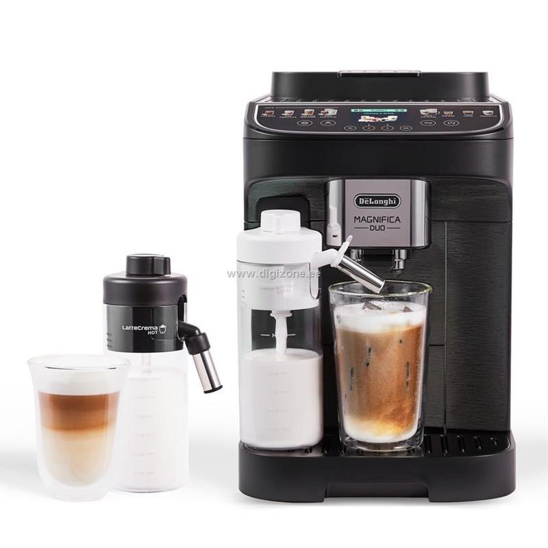 DeLonghi espressomasin Magnifica Duo, must