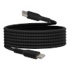 Belkin laadimiskaabel BOOST CHARGE braided Cab. USB-C/USB-C 2m bl. CAB004bt2MBK