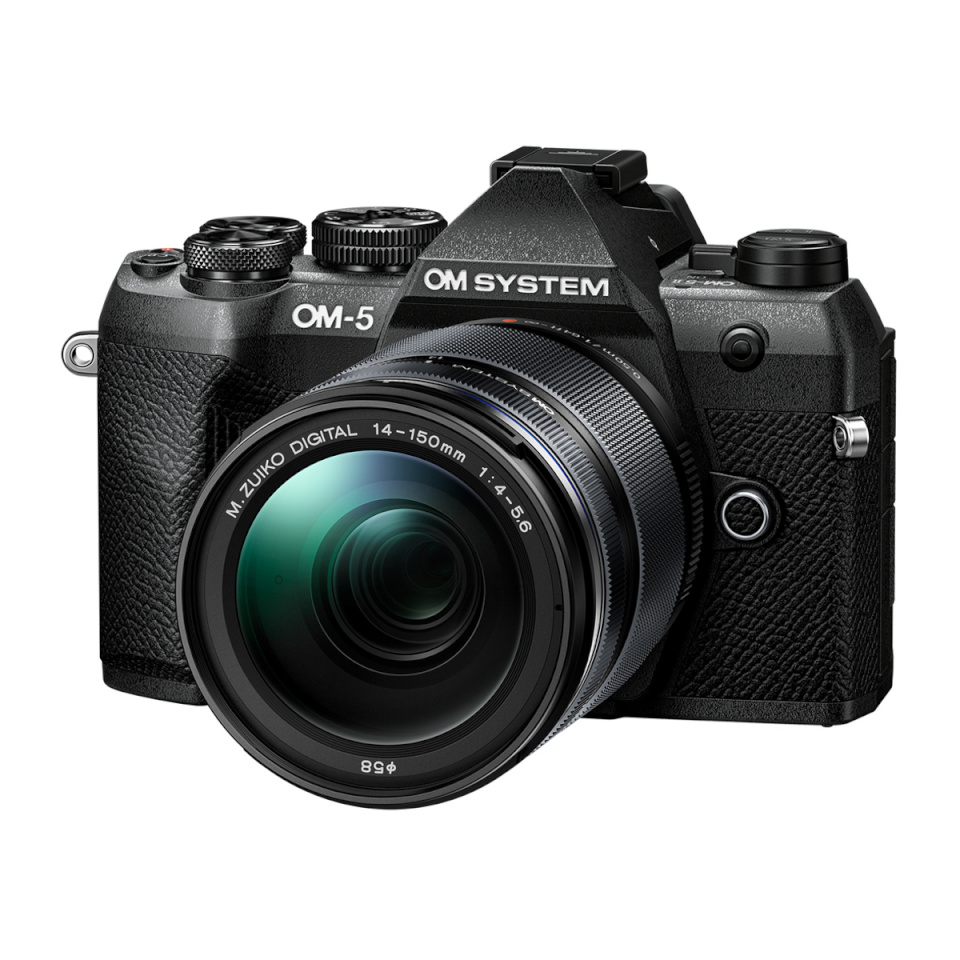 OM System OM-5 II + 14-150mm II must kaamerakomplekt