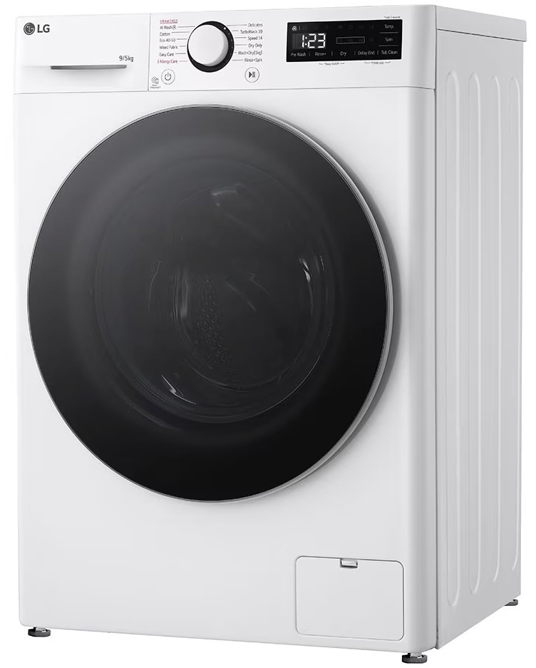 LG kuivatiga pesumasin V500 Series Washer-Dryer, 9kg/5kg, 1200 p/min, valge