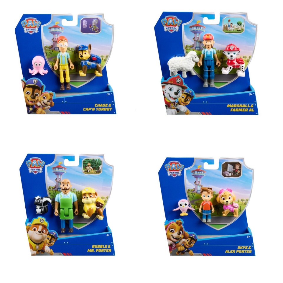 Paw Patrol figuuride komplekt, assortii., 6072983