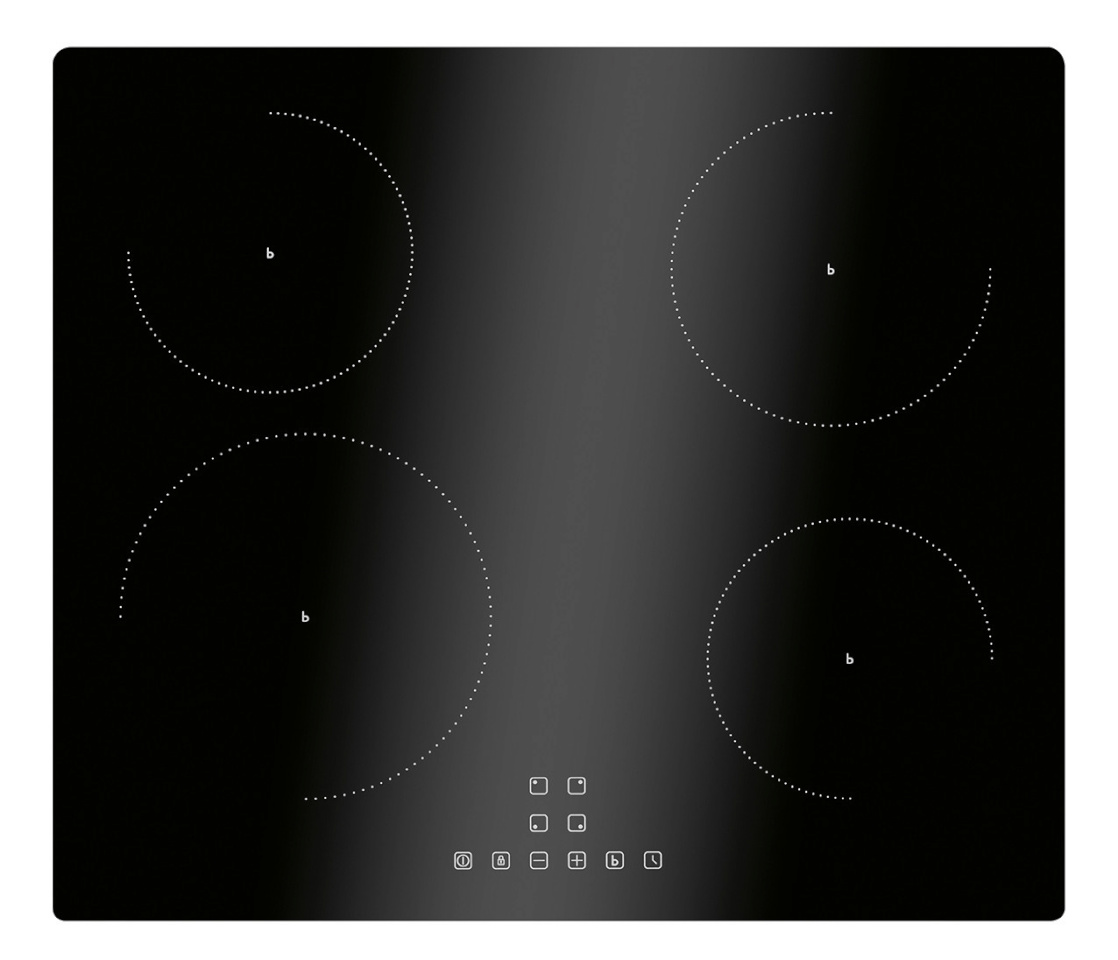 Bomann induktsioonplaat EBKI7942 Induction Hob, 60cm, must