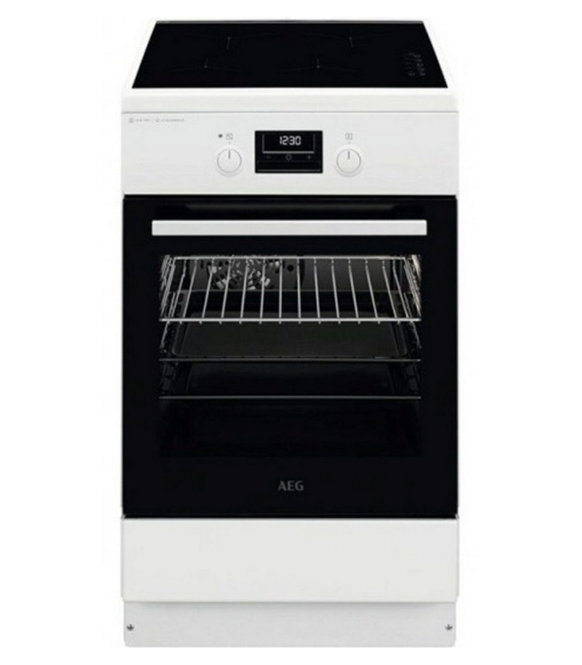 AEG induktsioonpliit Series 6000 SteamBake Induction Hob, 50cm, valge