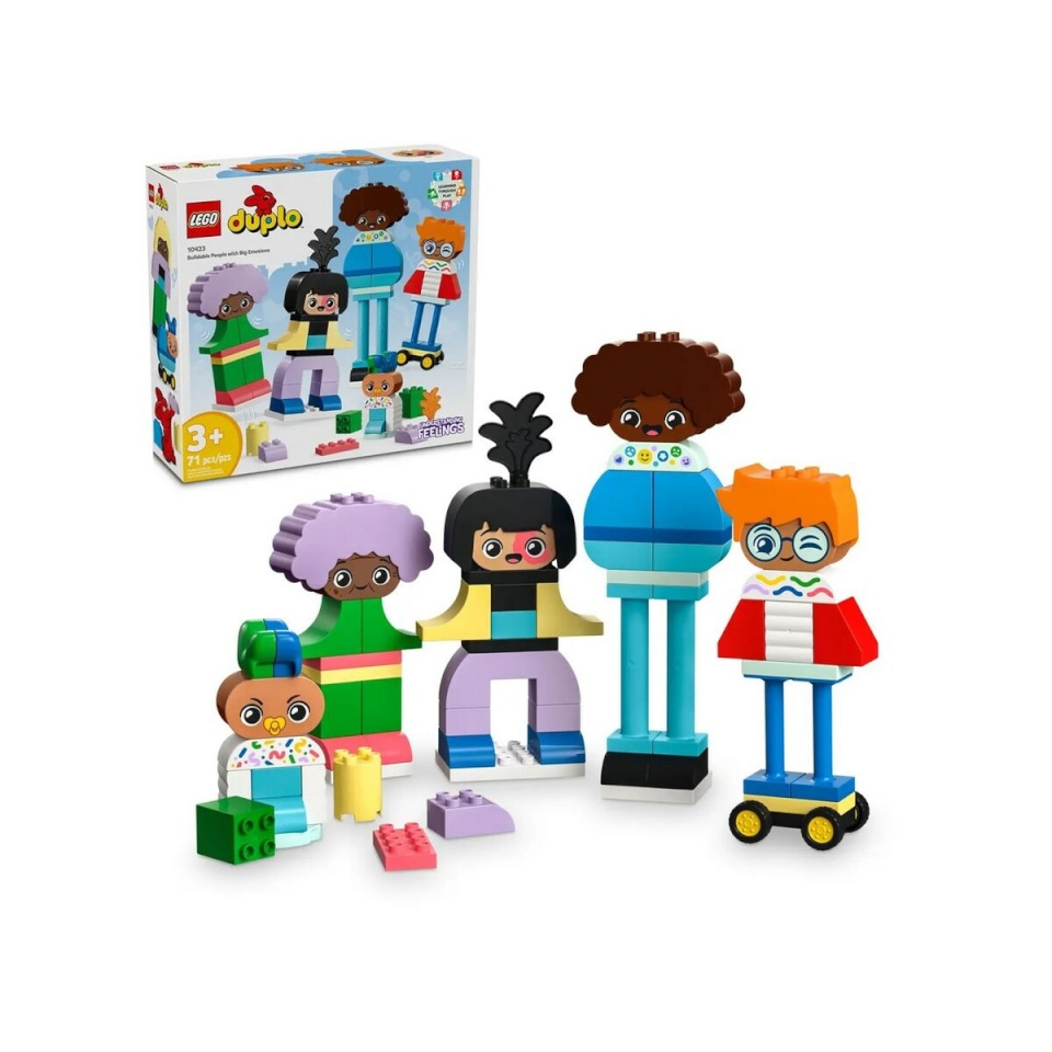 Lego klotsid konstruktor Duplo Buildable People with Big Emotions Mitmevärviline
