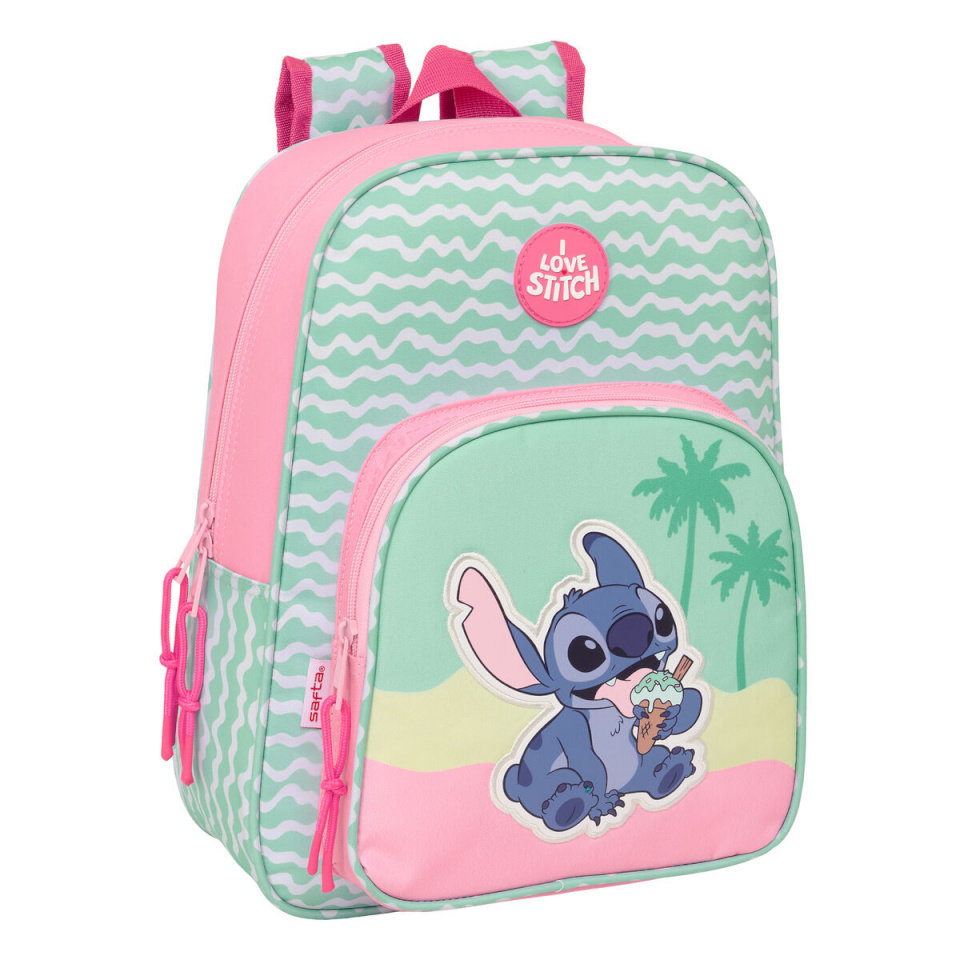 Lilo & Stitch seljakott Ice cream roosa 26x34x11cm