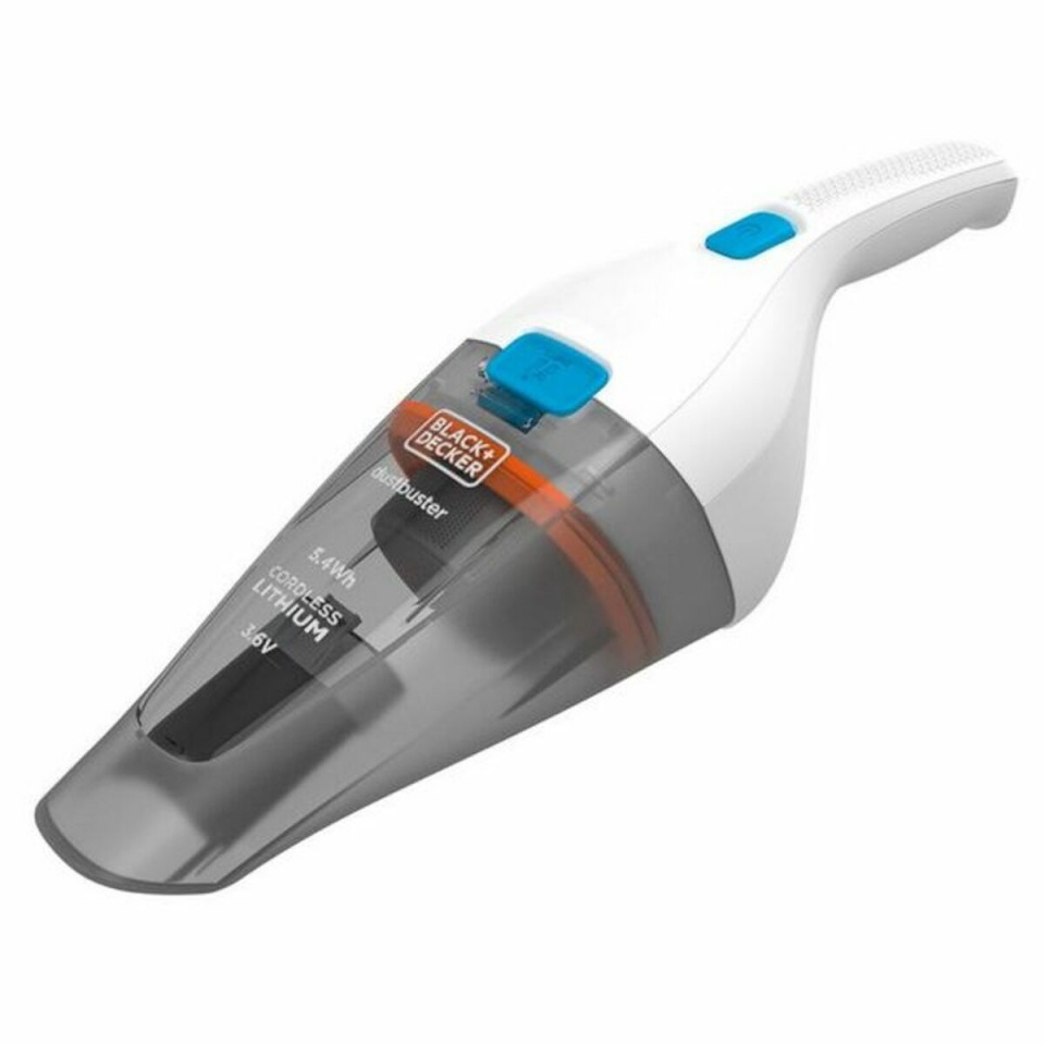 Black & Decker Tsüklonkäsitolmuimeja NVC115JL-QW 0,32 L 630 l/min 3,6V 7,5 W Blanco
