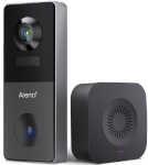 Arenti video uksekell VBELL1 Battery Powered 2K Wi-Fi Video Doorbell with 32 GB SD Card, must