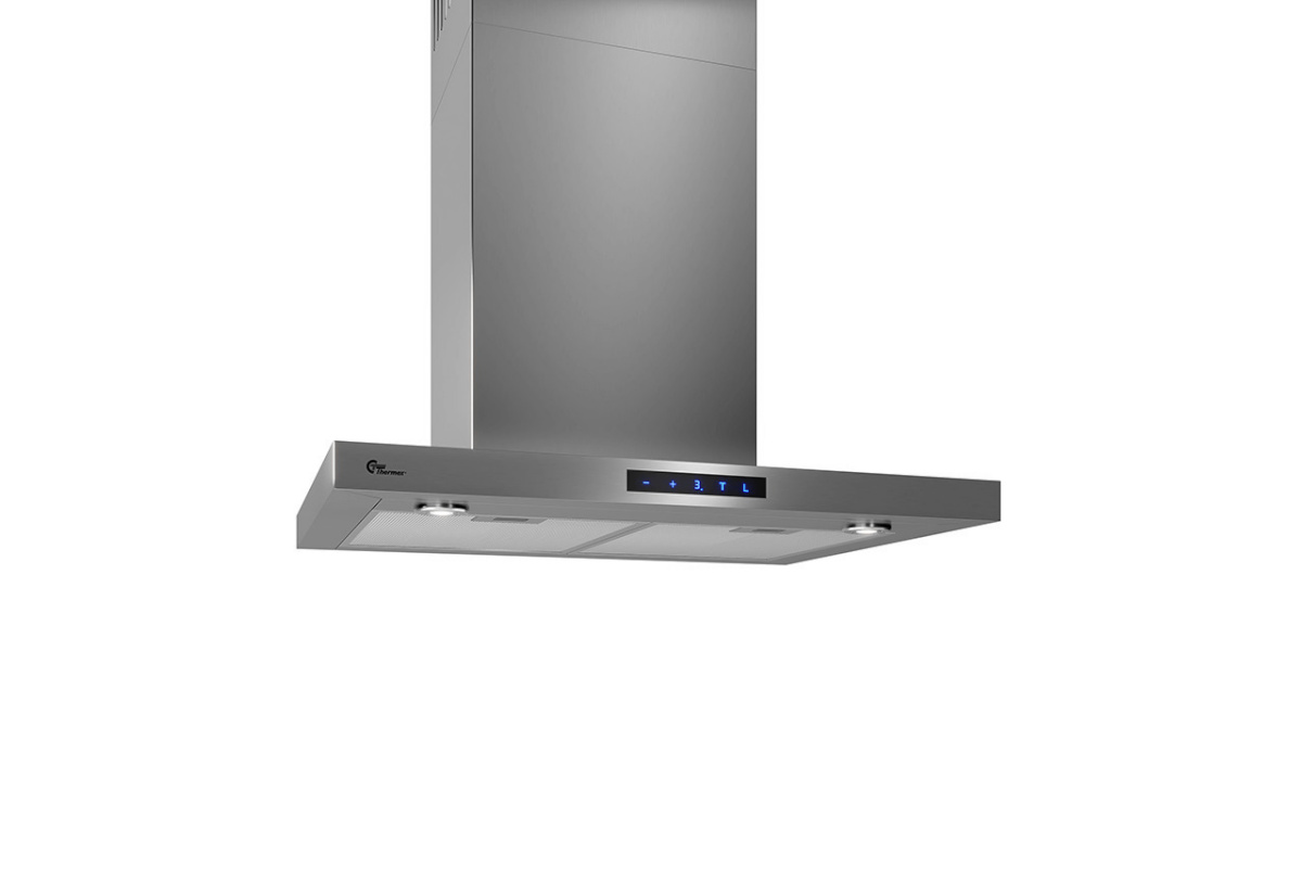 Thermex seinale kinnitatav õhupuhasti Harwich II, ventilatsiooni juhtimine/võimendus, 60 cm, roostevaba teras