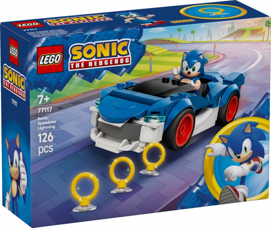 Lego klotsid Blocks Sonic 77117 Sonic: Speedster Lightning