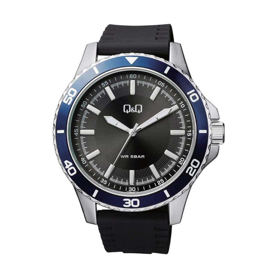 Q&Q meeste kell QB24J302Y must (Ø 48 mm)
