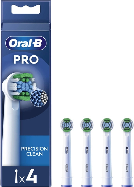 Braun lisaharjad Oral-B EB20-4 Precision Clean Pro Electric Toothbrush Attachments, 4tk