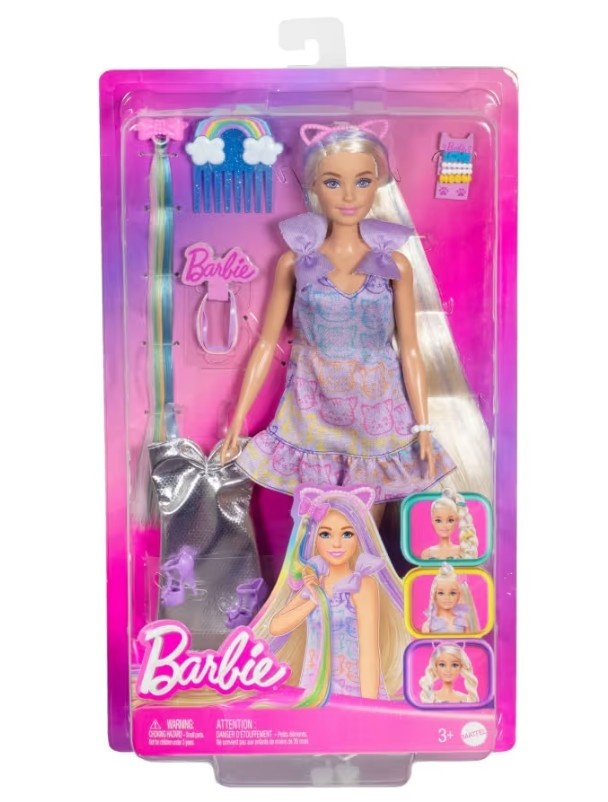Mattel mängunukk Barbie Zabawa włosami