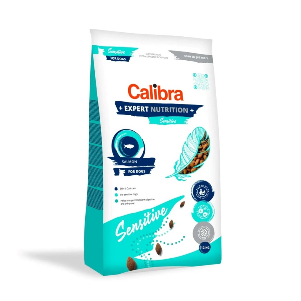 Calibra kuivtoit koerale Dog Expert Nutrition Sensitive Salmon, 12kg