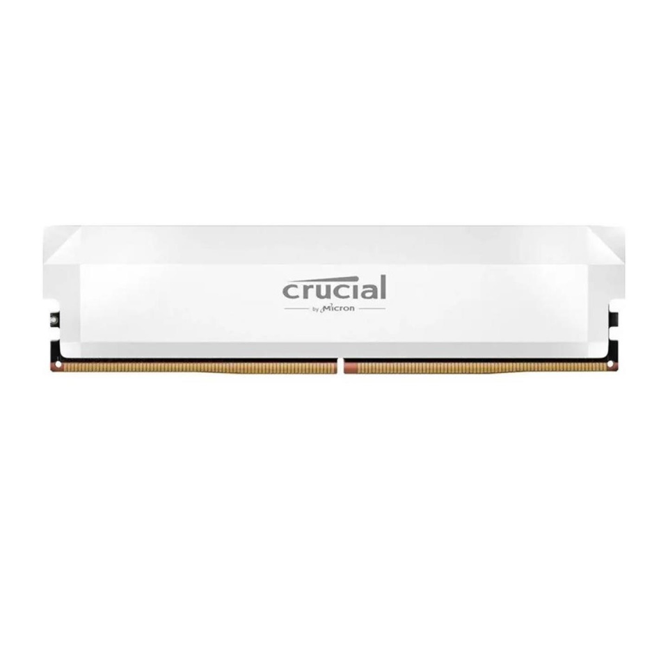 Crucial mälu Memory DDR5 Pro OC 16 6400MHz (1x16GB) CL32 White