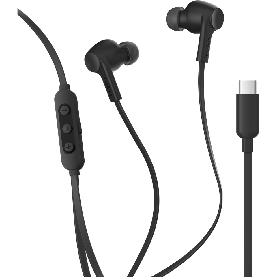 Belkin kõrvaklapid SoundForm InEar-Kopfhörer ANC USB-C Kabel schw.G3H0003hqBK