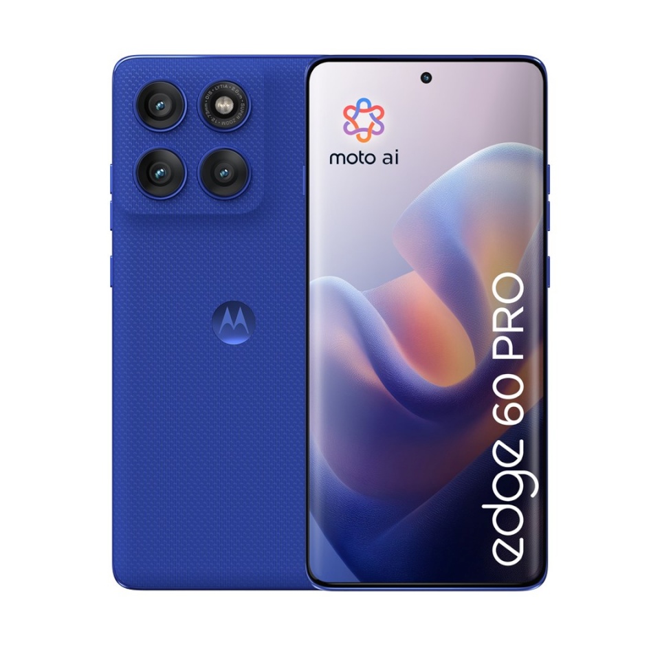 Motorola mobiiltelefon Edge 60 Pro 5G 12/512GB Dazzling sinine