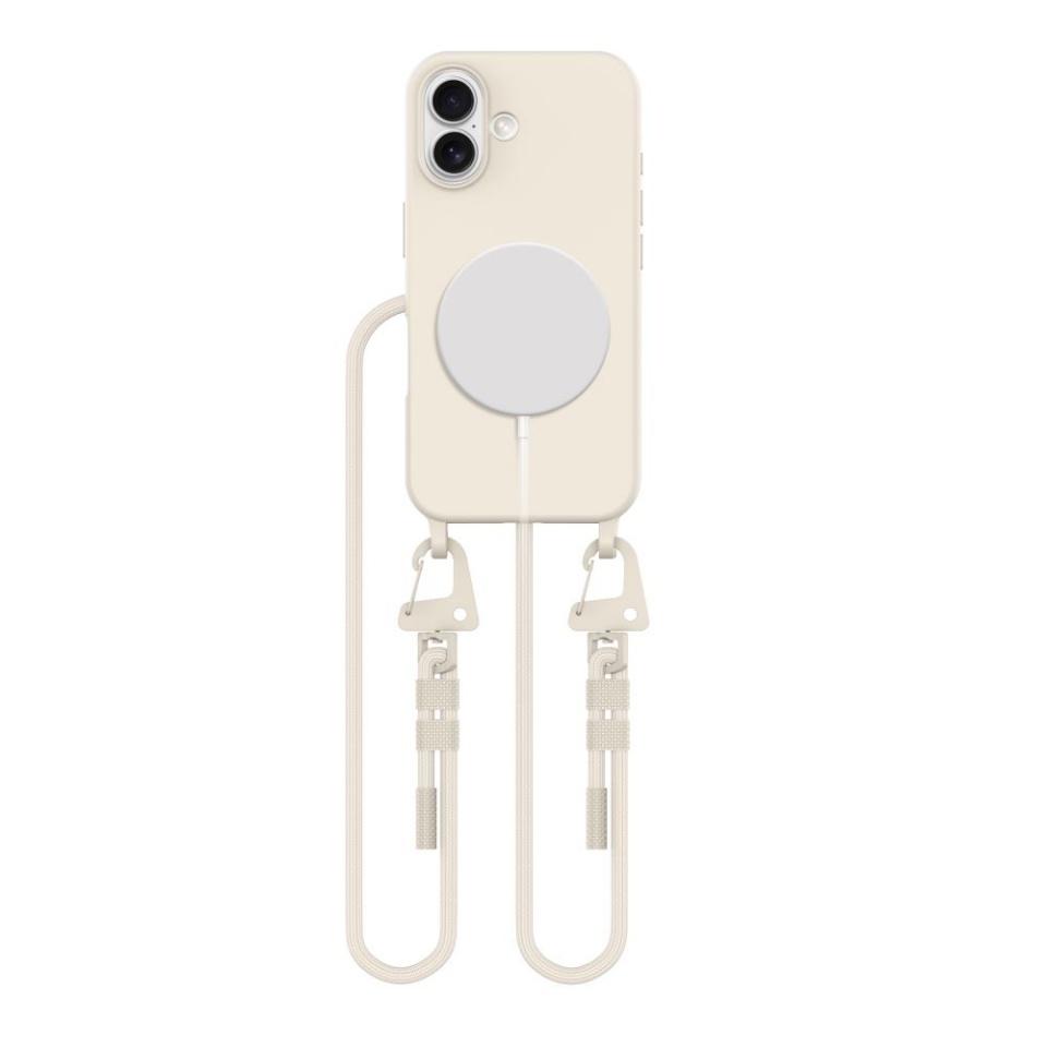 Tech-Protect MAGNECKLACE MagSafe iPhone 16 COSMIC LATTE