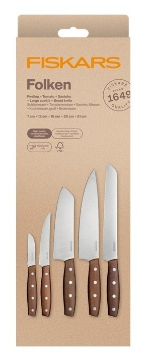 Fiskars Folke nougade komplekt, 5 tk