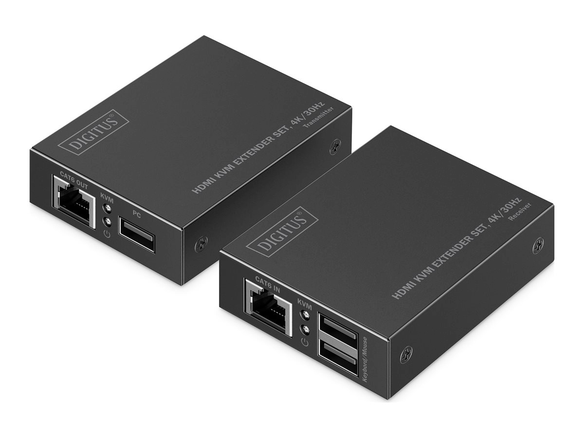 Digitus videokaabel DIGITUS HDMI KVM Extender Set, 4K/30Hz | Digitus