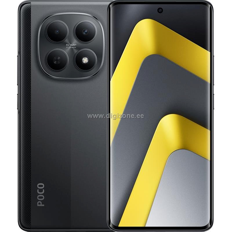 Poco nutitelefon M8 5G 8+256, must