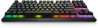 Dell klaviatuur Alienware Tenkeyless gaming ENG 545-bbdy, RGB, must