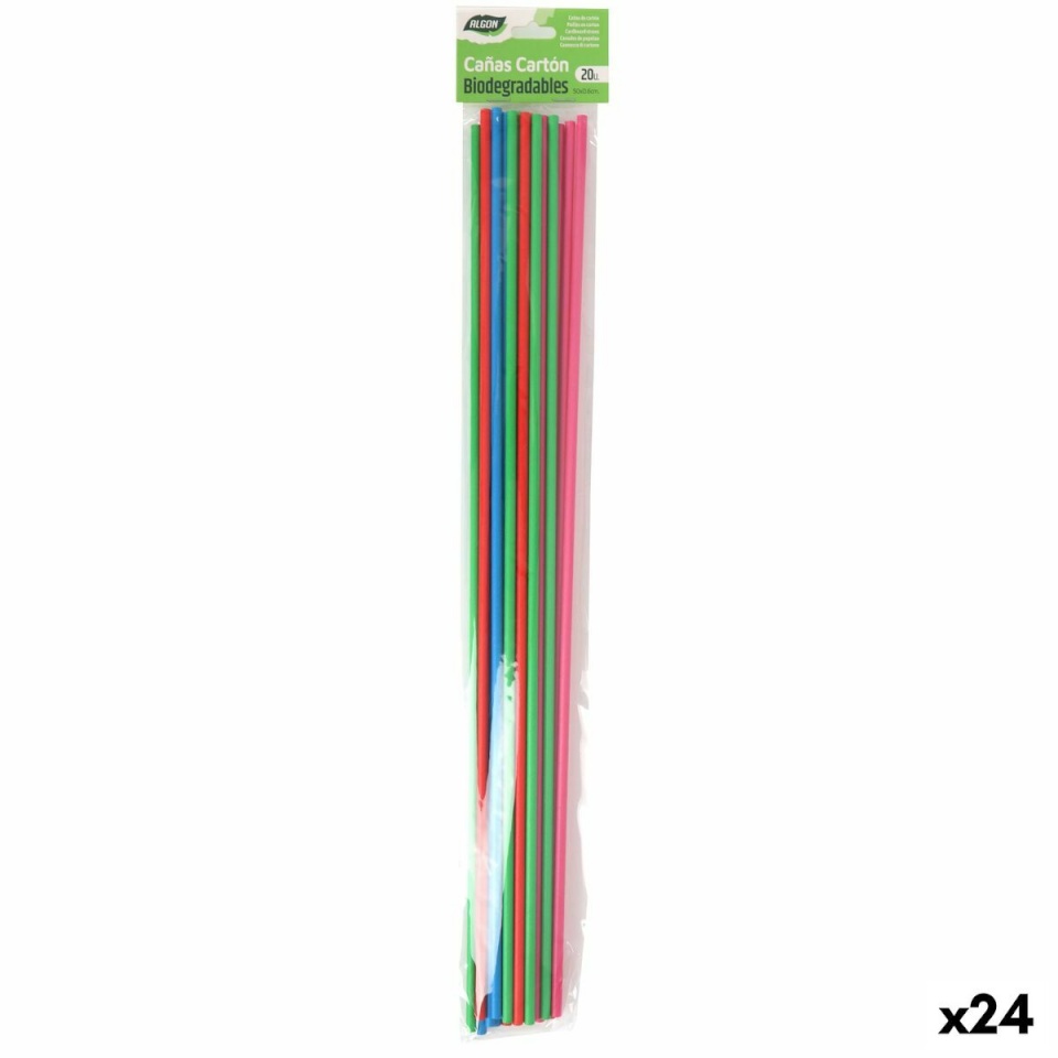 Algon Taaskasutatav Joogikõrs 50x0,6cm 20tk 24tk