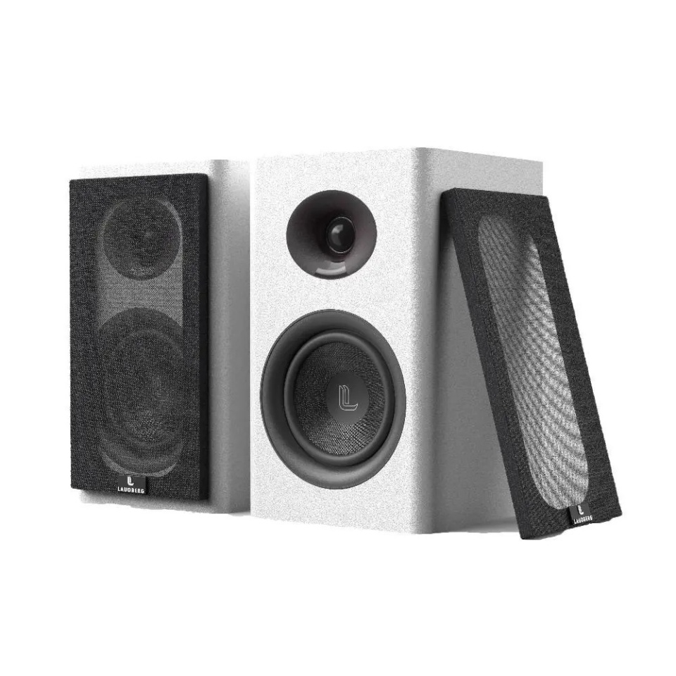 Laudberg kõlar XS1W bookshelf speakers 2.0 80W White, valge