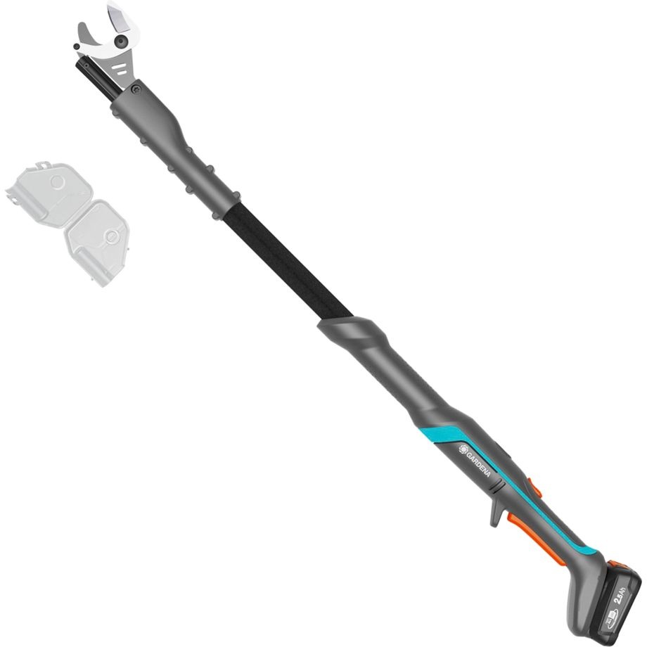 Gardena oksakäärid Cordless Pruning Shears EasyCut 110/18V P4A Ready-To-Use Set, tumehall/sinine