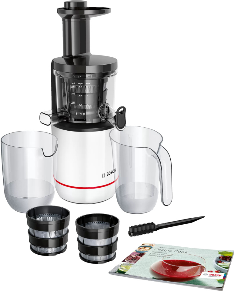 Bosch mahlapress MESM500W VitaExtract Slow Juicer, valge