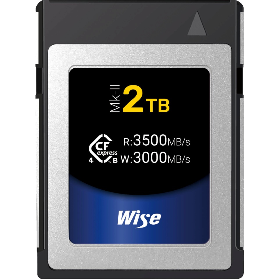 Wise mälukaart CFexpress 4.0 Type B Mk-II 2TB WI-CFX4-B2048M2