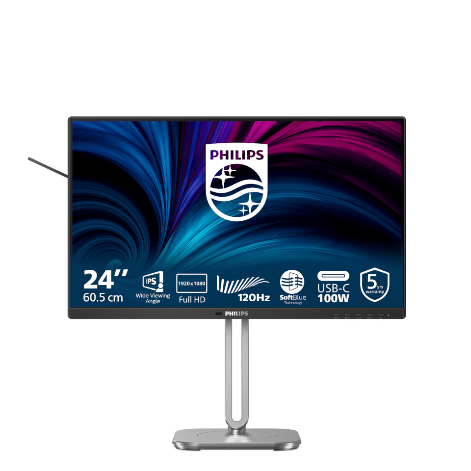 Philips monitor 24B2U4301 - 120Hz | Full HD | IPS | 23.8"