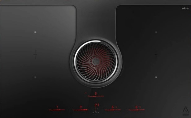 Elica õhupuhastiga integreeritav pliidiplaat Hob and Hood (2in1) NIKOLATESLA ONE HP EVO BL/A/83