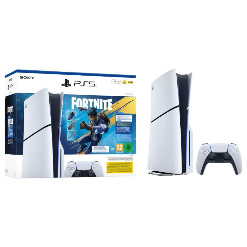 Sony mängukonsool PlayStation 5 with Disc 1TB + Fortnite Flowering Chaos Bundle