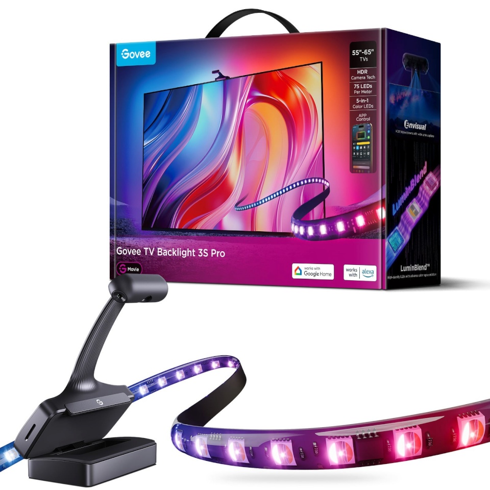 Govee TV Backlight 3 Pro nutikas valgusriba, 55–65"