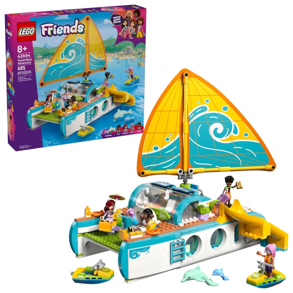 Lego klotsid FRIENDS 42664 Travel Boat Adventure