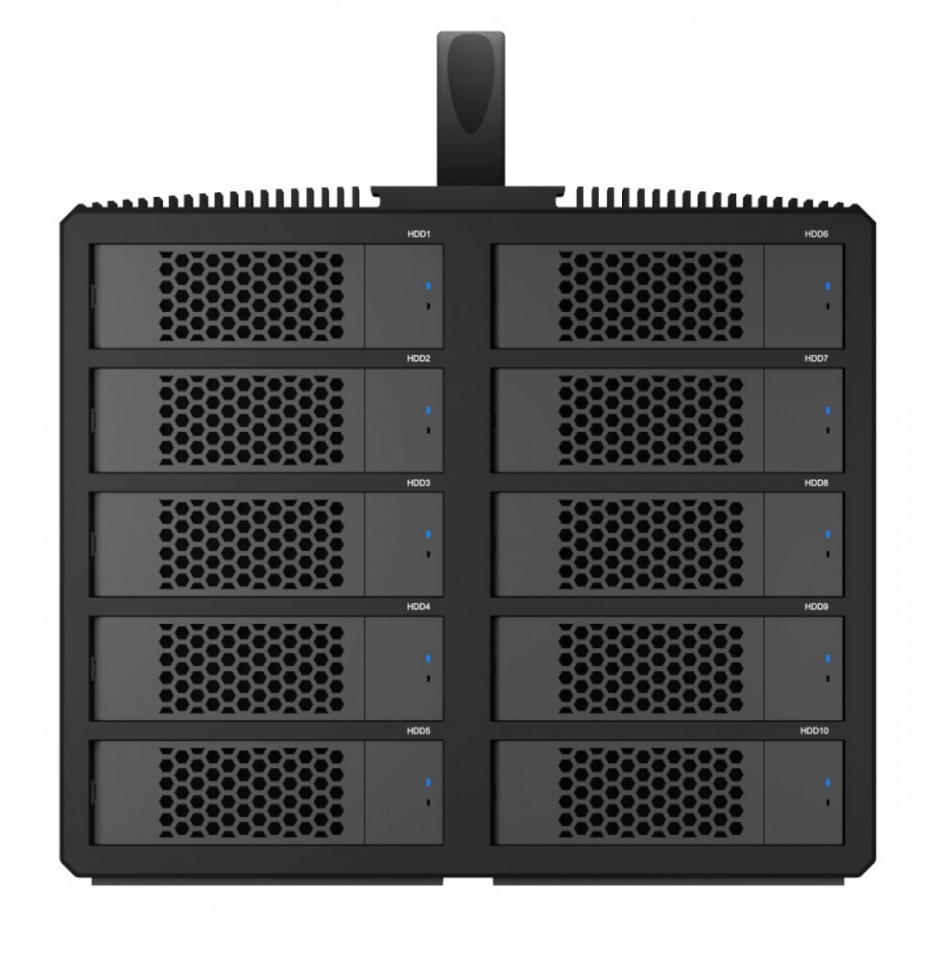 RaidSonic kettaboks IcyBox kettaboks IB-3710-C31 10xHDD SATA