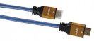 IBOX kaabel ITVFHD04 HDMI cable 1.5 m HDMI Type A (Standard) must,sinine,kuldne