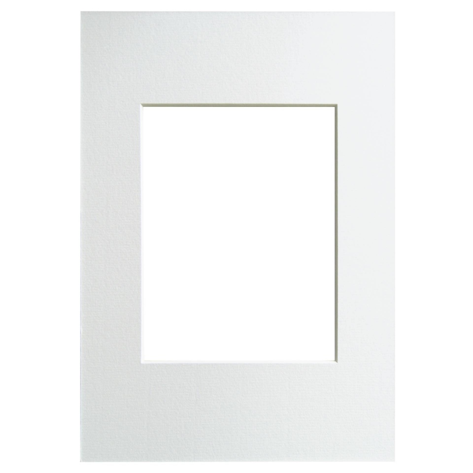 Walther paspartuu 30x40 format 20x30 snow valge PA041W