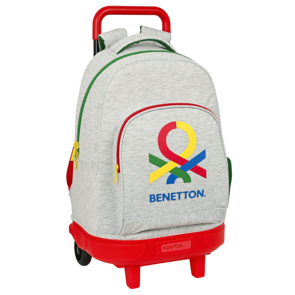 Benetton ratastega koolikott Pop hall 33x45x22cm