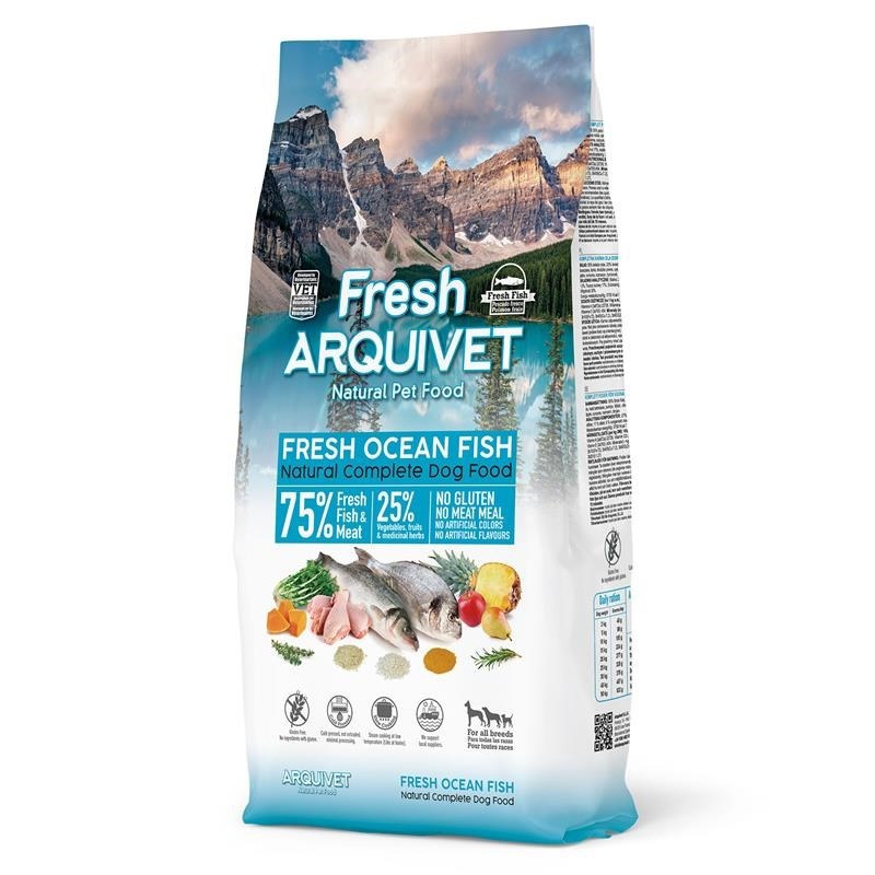 Arquivet kuivtoit koerale Fresh Ocean Fish, 10kg