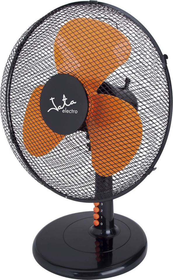 Jata lauaventilaator VM3023 Table Fan, must/oranž