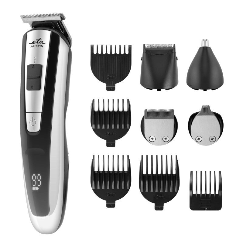 Eta juukselõikur 834590000 Austin 5in1 Multi-Purpose Trimmer, must